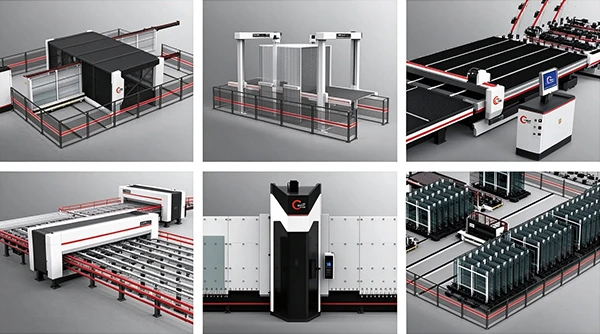 Automationssystem für Glasveredelung